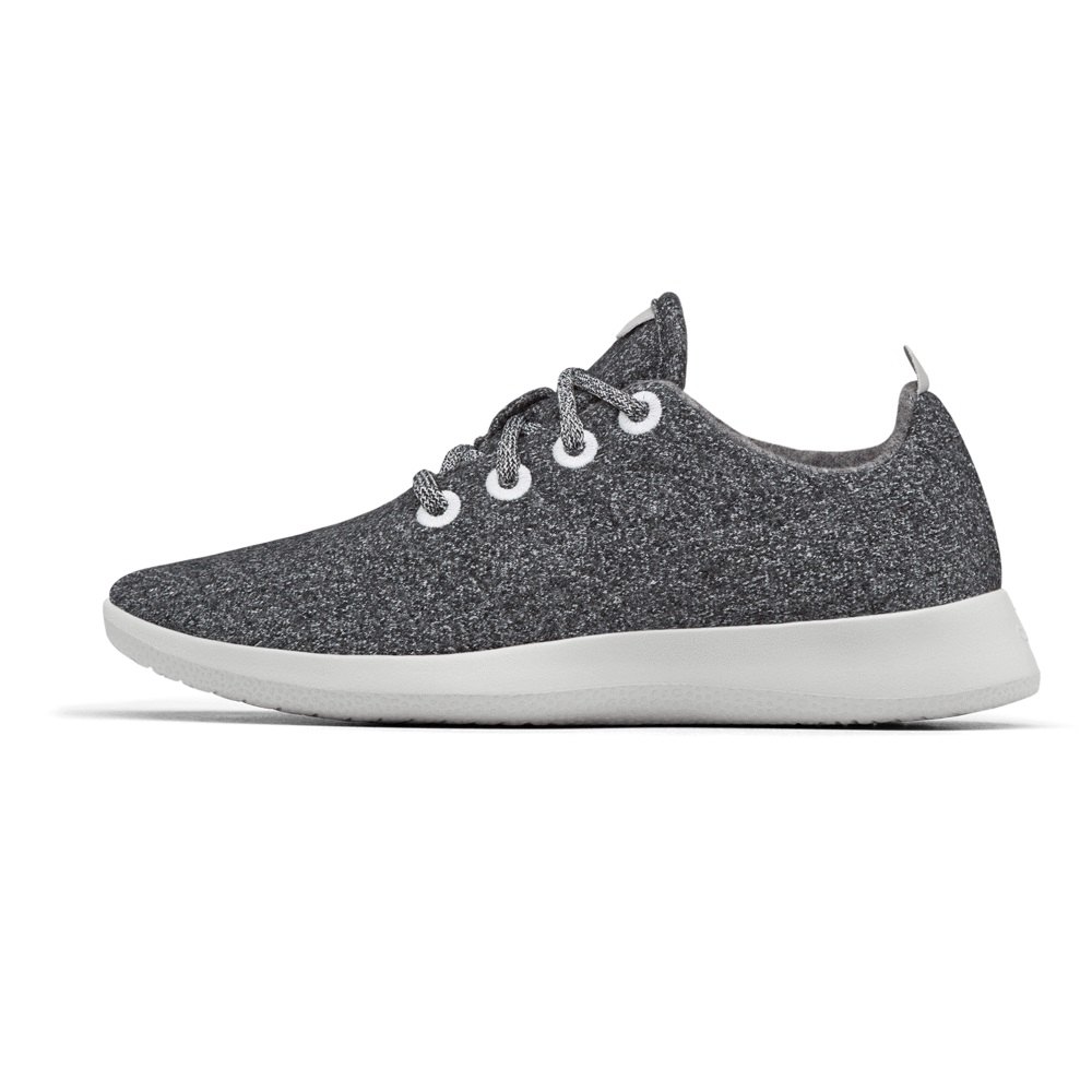 Allbirds Women\'s Sneakers Dark Grey - Wool Runners - 29608CUBM